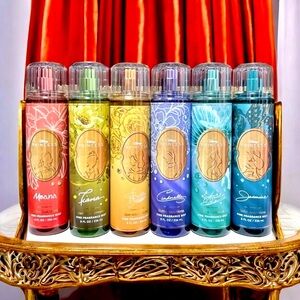 Disney Princess Fragrance Mist Collection - Red, Green, Gold, Blue